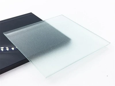 Toepassing van zuurgeëtst glas